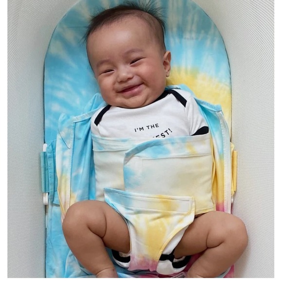 Happiest Baby Boys Girls Size 2-4 Months Organic Sleep Sack SNOO Gray with Stars - Picture 11 of 12